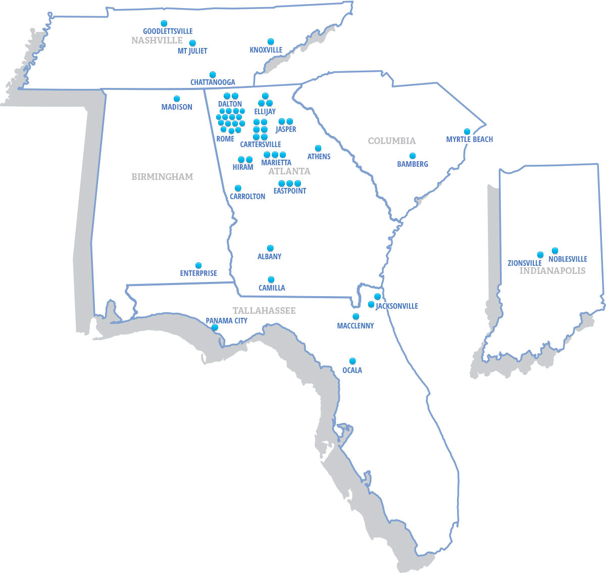 About Us R. H. Ledbetter Properties Since 1927